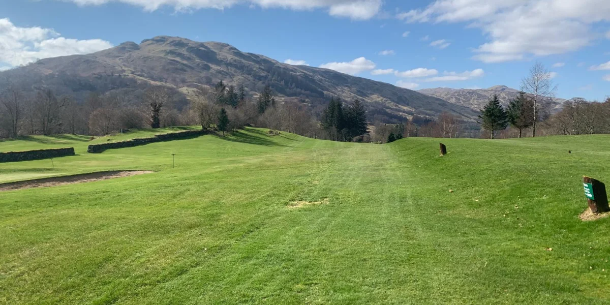 The view from the ladies 6th tee